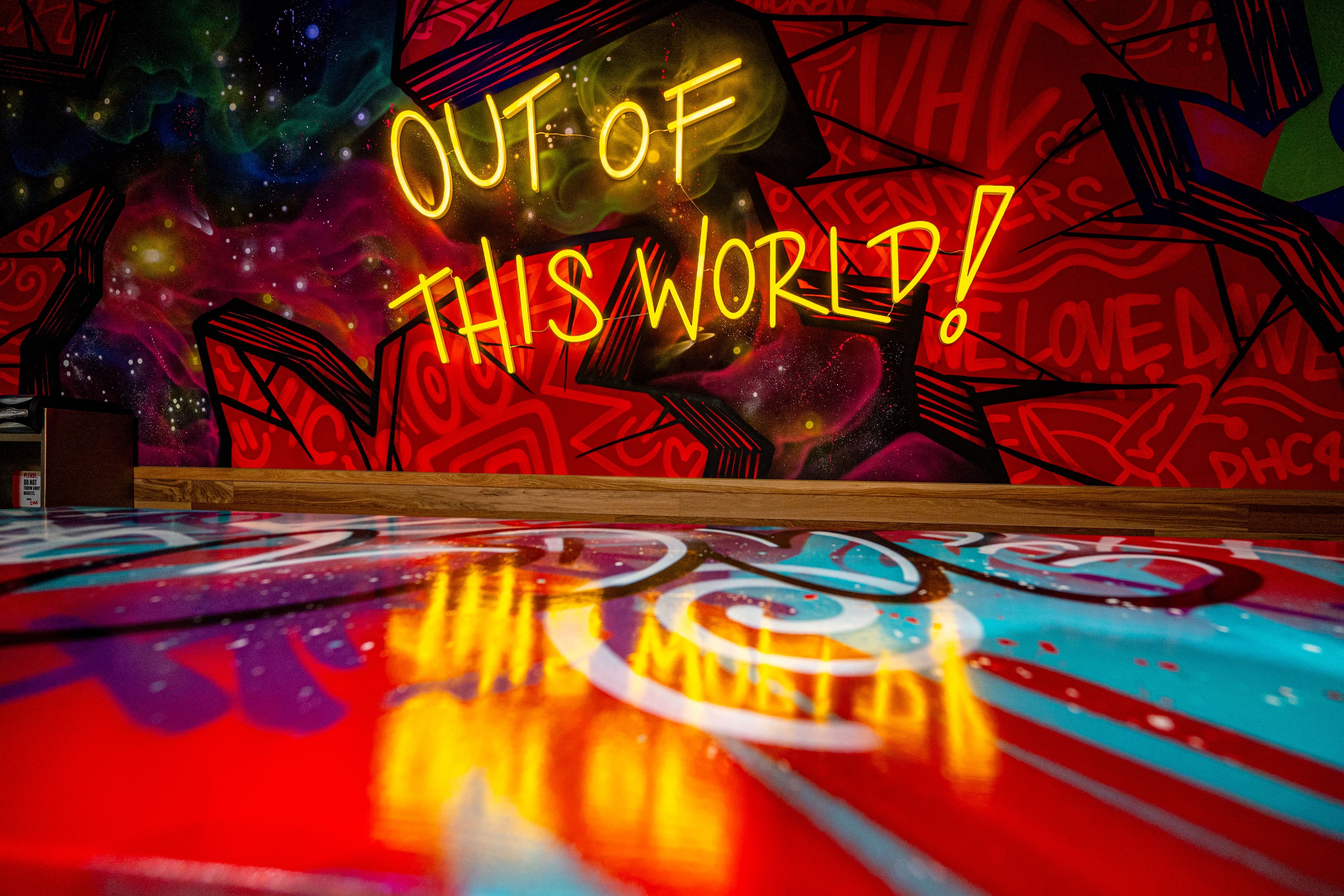 DHC Out of this World neon light_Newcastle