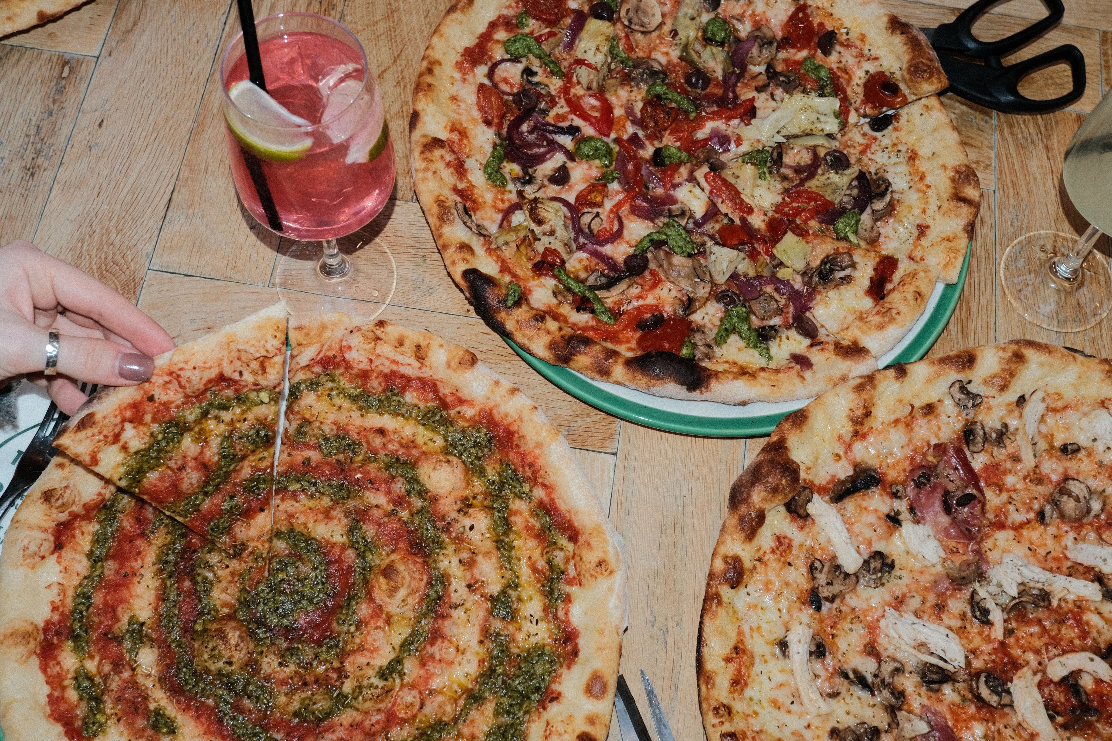ASK Pizza a Mano_aerial shot