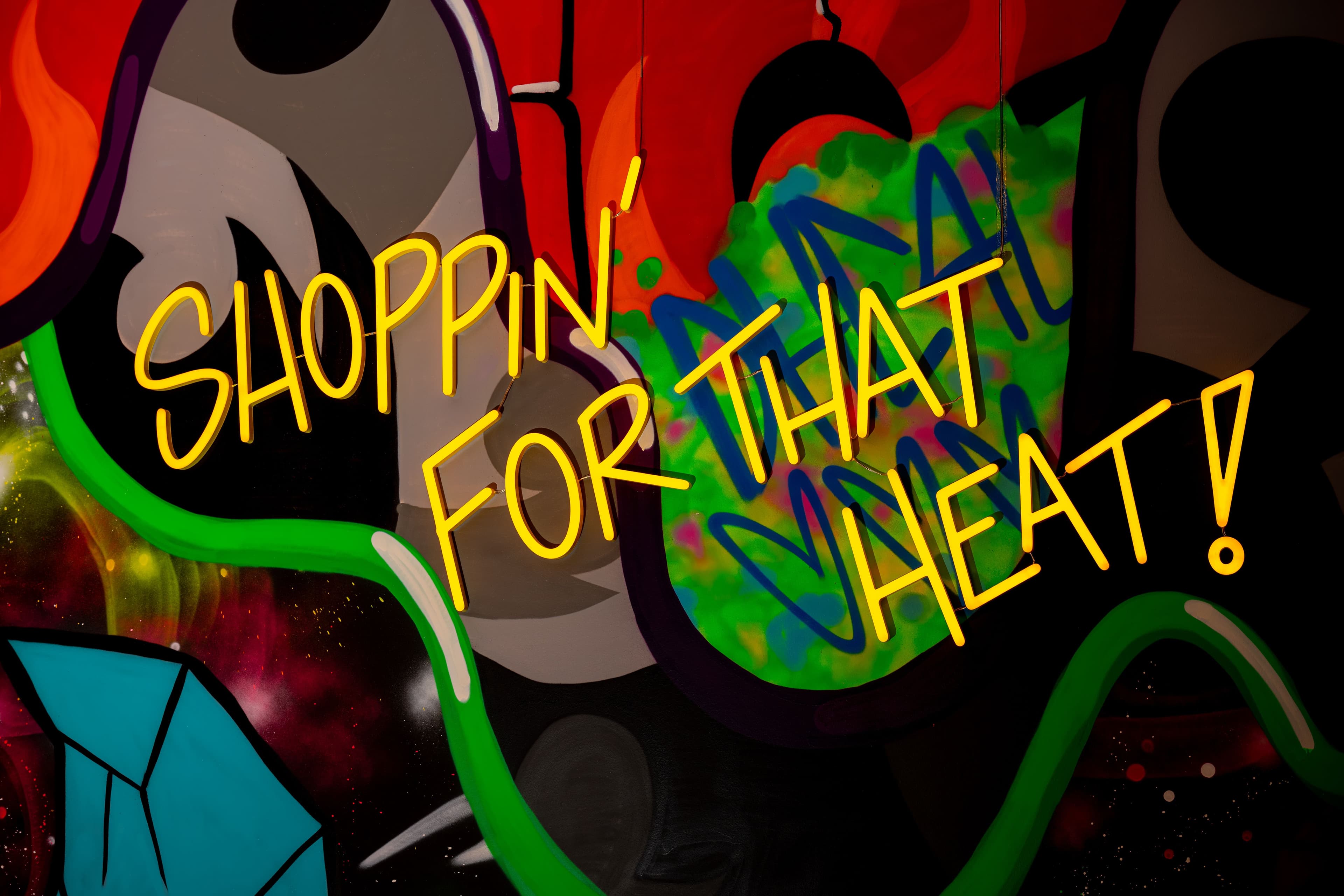Dave's Shopping for that heat neon sign