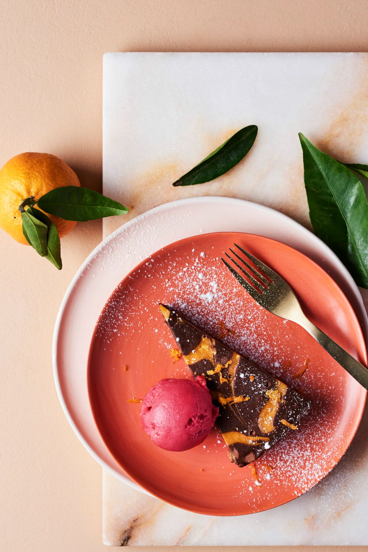 ASK Italian Vegan Blood Orange Tart 