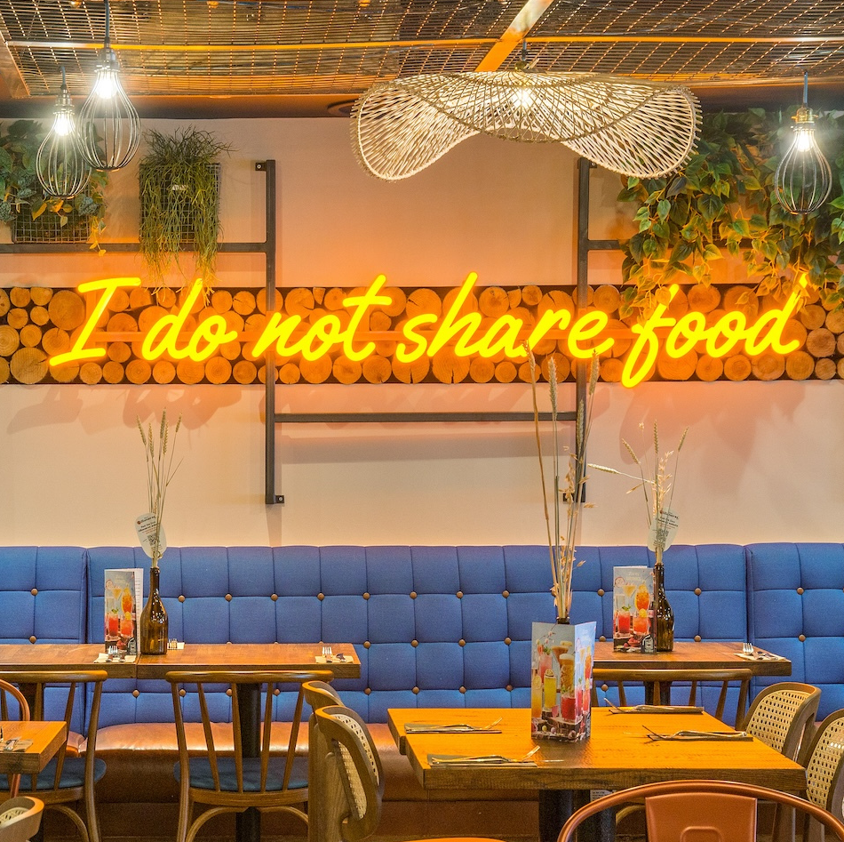 Mailbox – I do not share food 